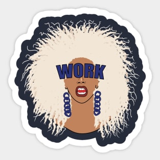 WORK Sticker